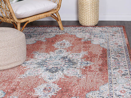 Salsa Brentwood Transitional Rust Rug