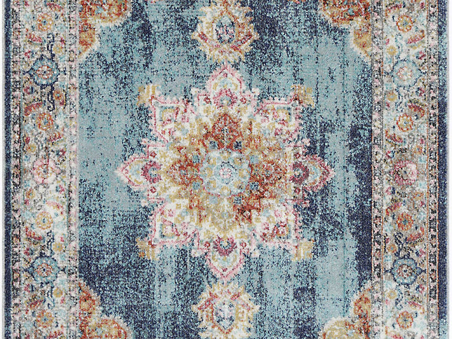 Salsa Brentwood Transitional Navy Rug