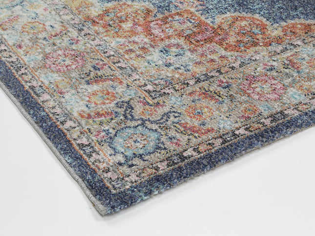 Salsa Brentwood Transitional Navy Rug
