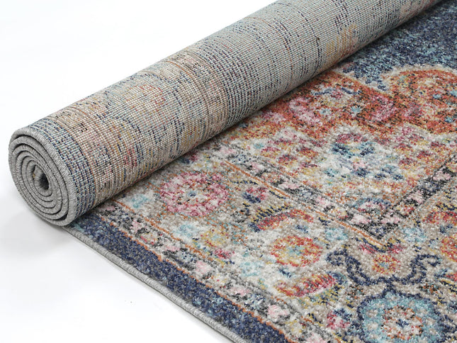 Salsa Brentwood Transitional Navy Rug