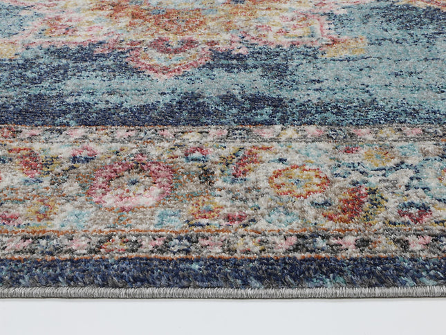 Salsa Brentwood Transitional Navy Rug