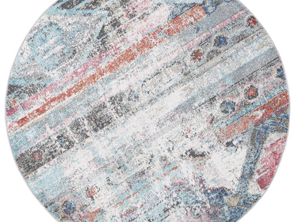 Salsa Taillerfer Multi Ikat Round Rug