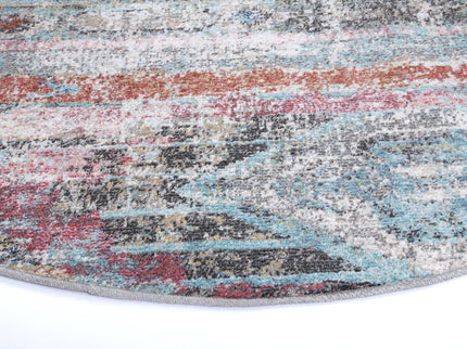 Salsa Taillerfer Multi Ikat Round Rug