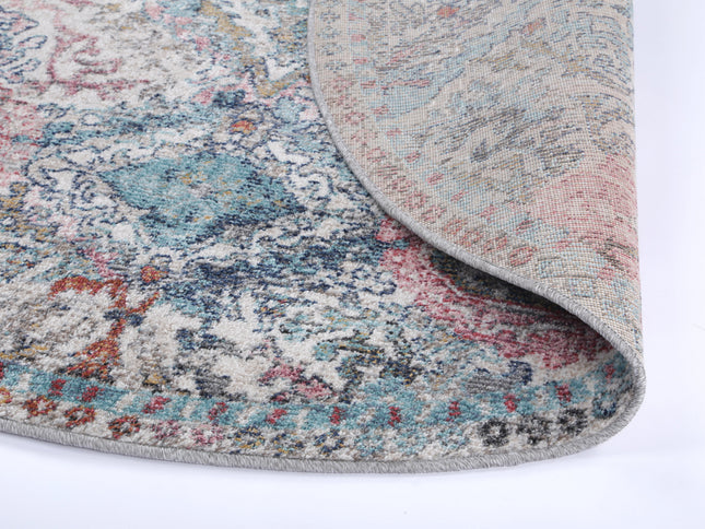 Salsa Evageline Multi Transitonal Round Rug