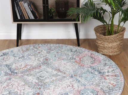Salsa Evageline Multi Transitonal Round Rug