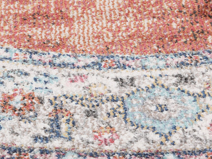 Salsa Brentwood Transitional Rust Round Rug