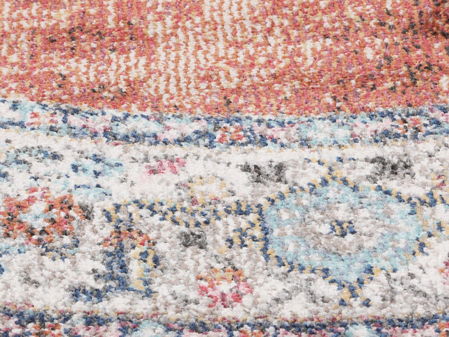 Salsa Brentwood Transitional Rust Round Rug