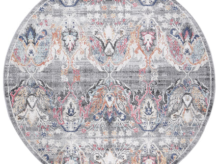 Salsa Lyndurst Transitional Muted Multi Round Rug