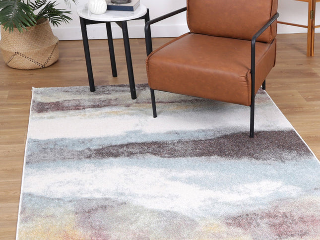 Santa Fe Zia Water Art Multi Rug