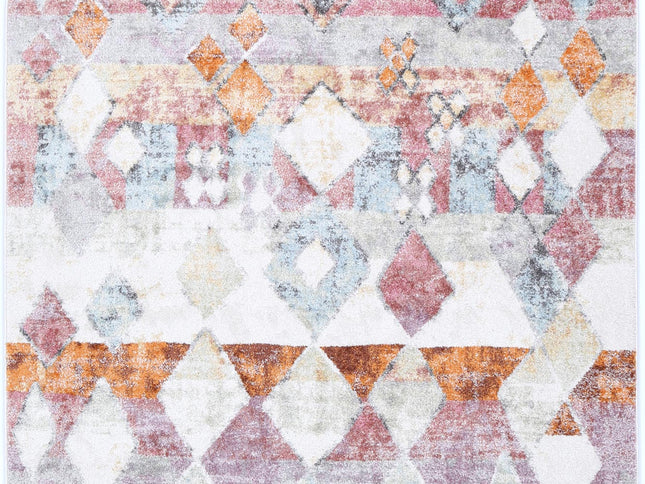 Santa Fe Mateo Tiled Multi Rug