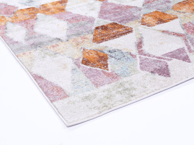 Santa Fe Mateo Tiled Multi Rug