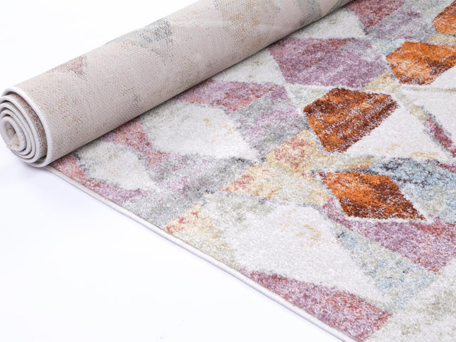 Santa Fe Mateo Tiled Multi Rug