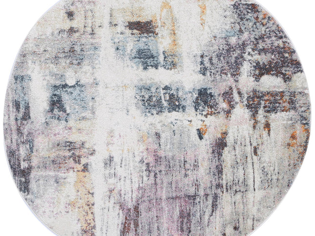 Santa Fe Verada Abstract Multi Round Rug