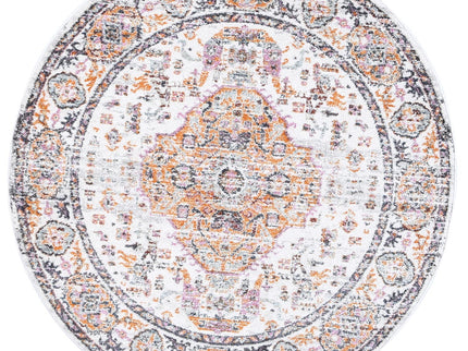 Santa Fe Medallion Rustic Round Rug