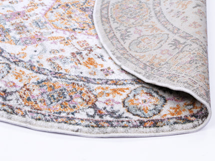Santa Fe Medallion Rustic Round Rug