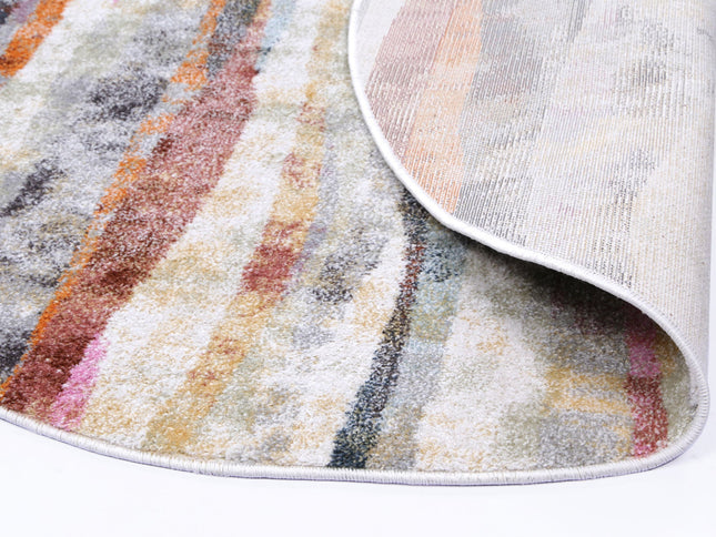 Santa Fe Luisa Modern Multi Round Rug