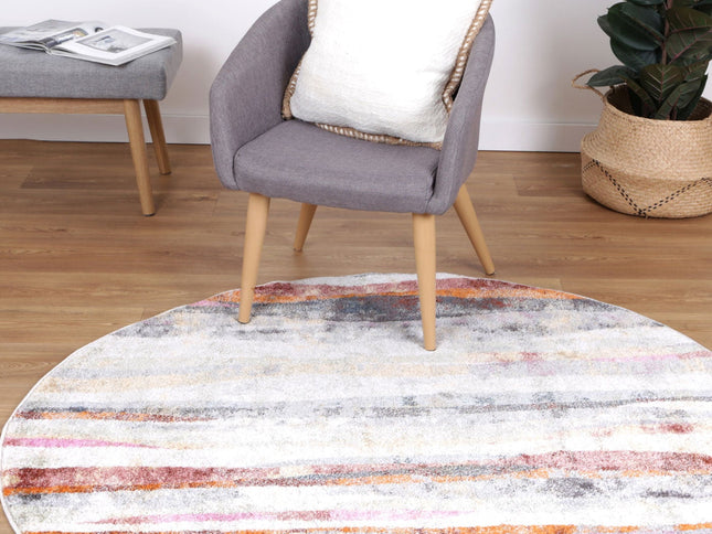 Santa Fe Luisa Modern Multi Round Rug