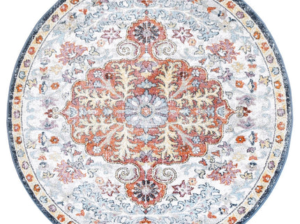 Santa Fe Morelia Vintage Multi Round Rug