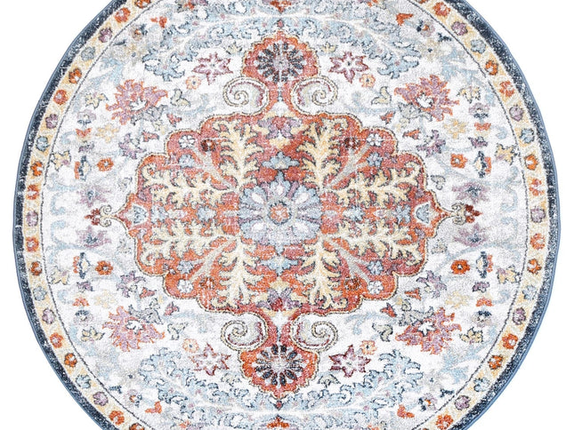 Santa Fe Morelia Vintage Multi Round Rug