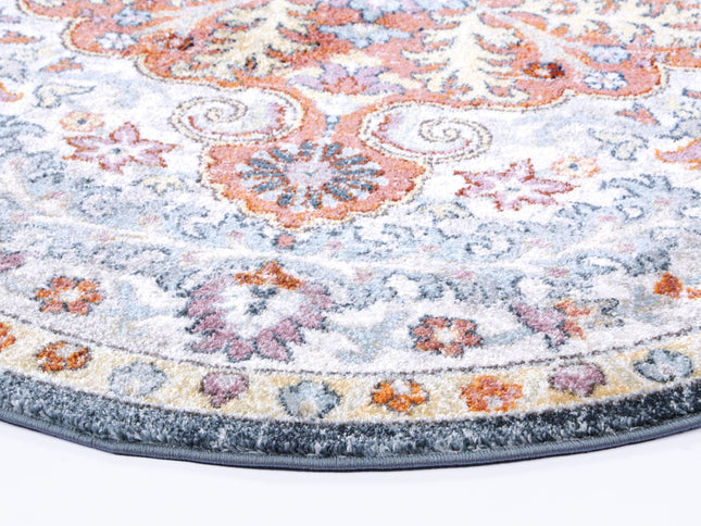 Santa Fe Morelia Vintage Multi Round Rug