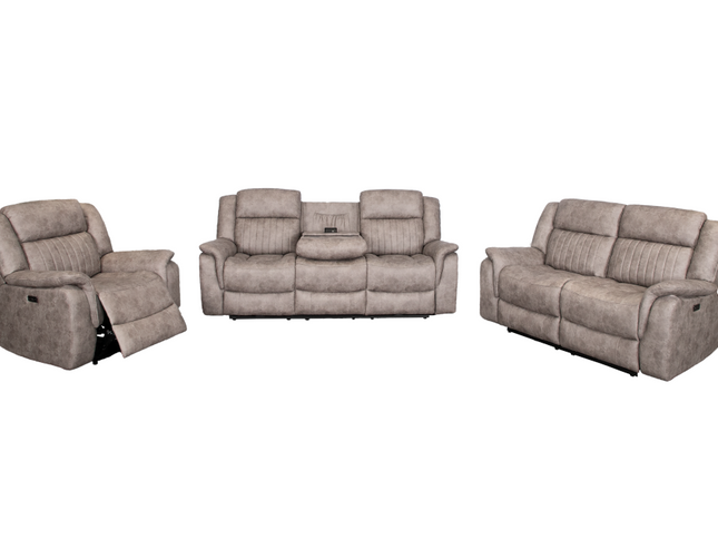 Selby 3+2+1 Electric Recliner - Grey