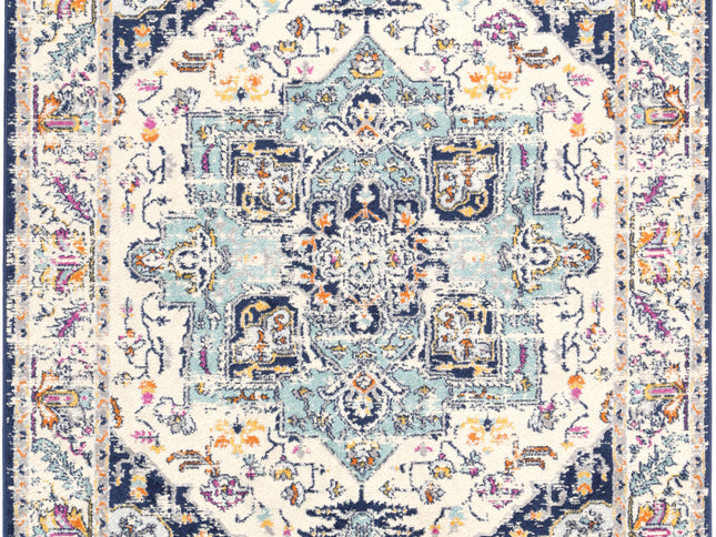 Sicily Patti Navy Traditional Rug