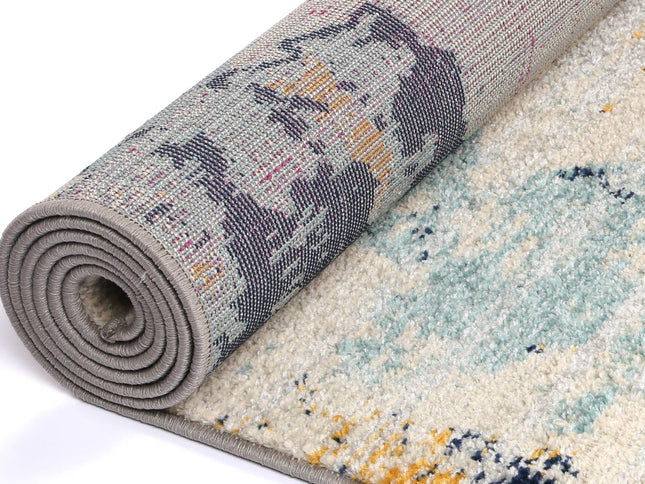 Sicily Alcamo Multi Abtract Rug