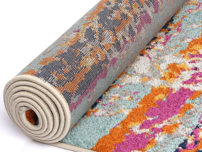 Sicily Carini Multi Contemporary Rug