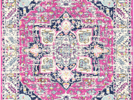 Sicily Carleone Pink & Blue Transitional Rug