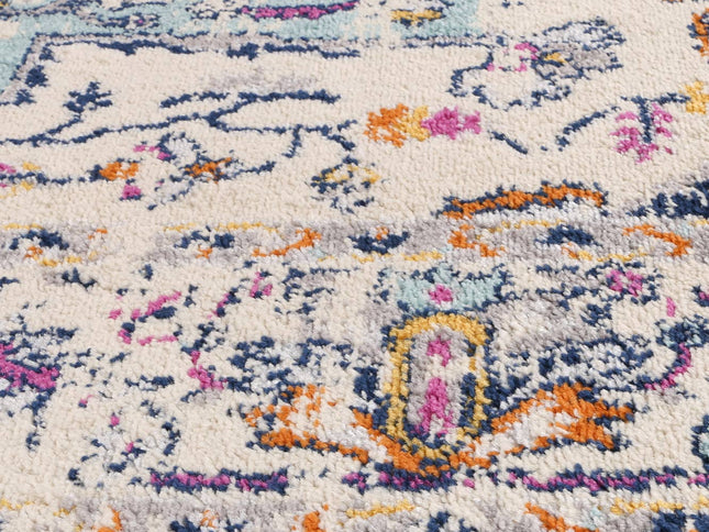 Sicily Patti Navy Traditional Rug