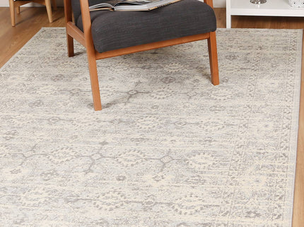 Sicily Vizzini Grey & Beige Transitional Rug