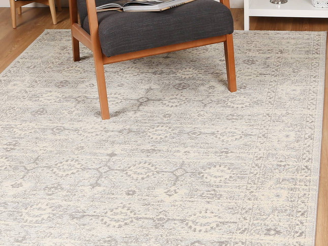 Sicily Vizzini Grey & Beige Transitional Rug