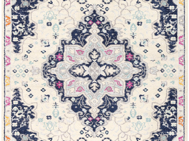 Sicily Acate Ivory & Multi Transitional Rug