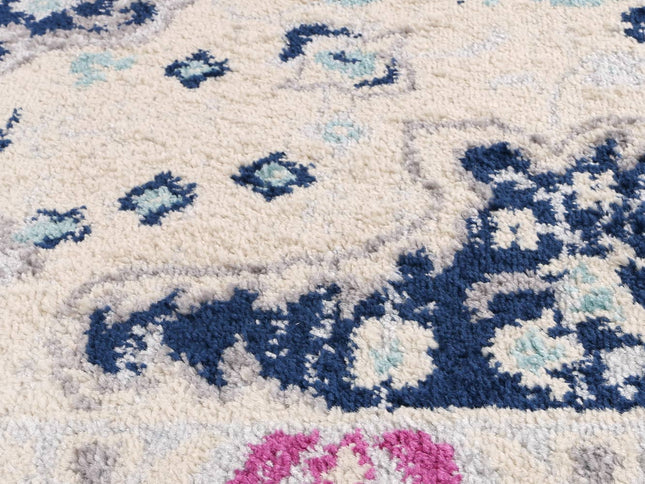 Sicily Acate Ivory & Multi Transitional Rug