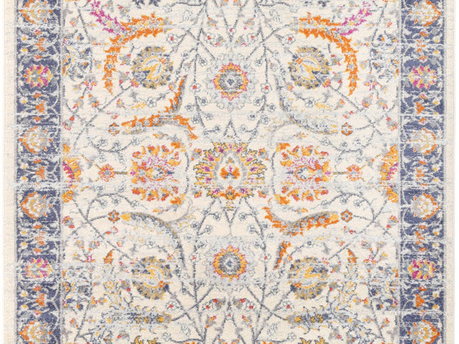 Sicily Mortilli Blue & Yellow Transitional Rug