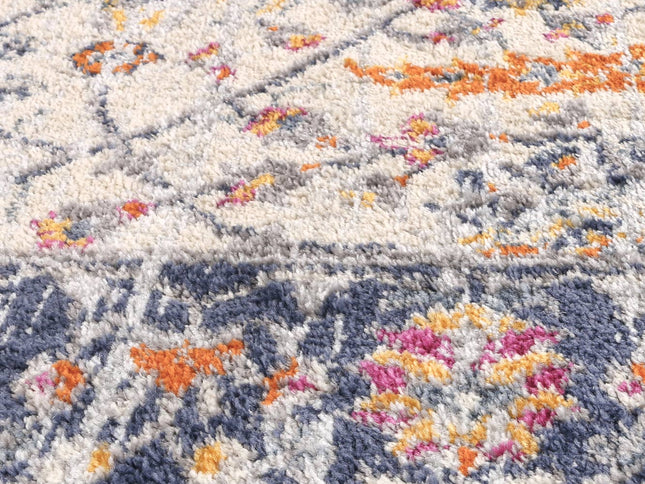 Sicily Mortilli Blue & Yellow Transitional Rug