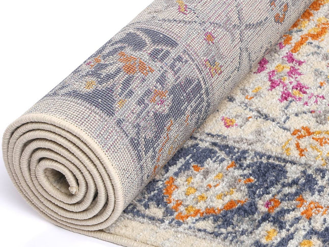 Sicily Mortilli Blue & Yellow Transitional Rug