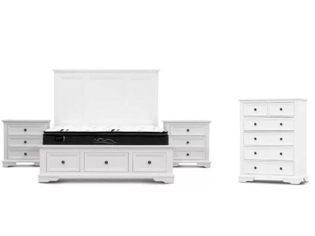 Sala 4 Pce Queen Tallboy Suite