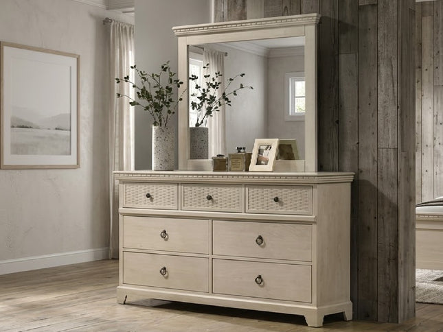 Sausalito 5 Pce Queen Dresser Mirror Suite