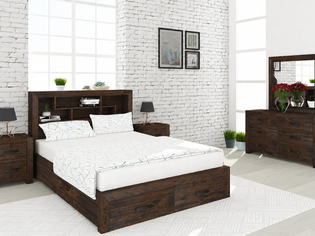 Sedona 5 Pce King Dresser Mirror Suite