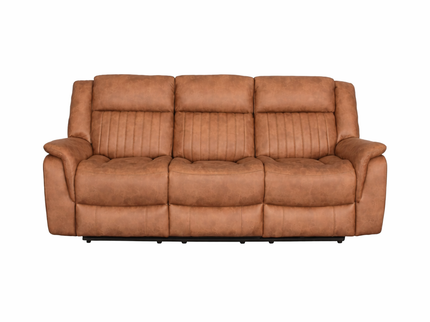Selby 3 Seater Electric Recliner - Tan