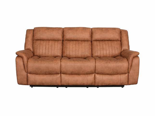 Selby 3 Seater Electric Recliner - Tan