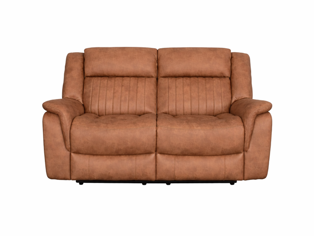 Selby 2 Seater Electric Recliner - Tan