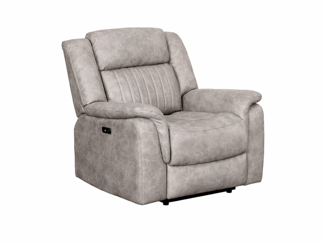 Selby 1 Seater Electric Recliner - Grey