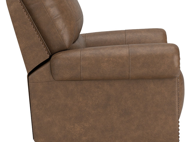 Shadsburne Swivel Rocker Recliner - Earth Fabric