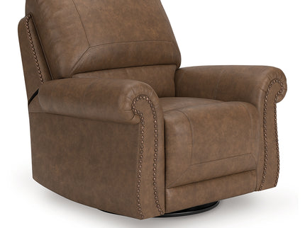 Shadsburne Swivel Rocker Recliner - Earth Fabric
