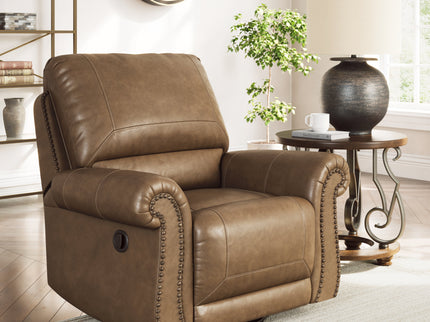 Shadsburne Swivel Rocker Recliner - Earth Fabric