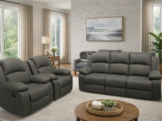 Sterling 3+1+1 Manual Recliner - Graphite