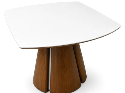 Valentino 5Pce Round Extendable Dining Suite W/ Flynn Chairs