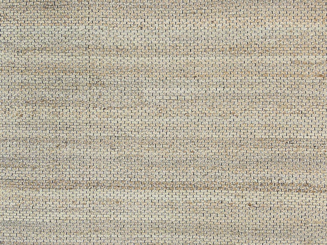 Taj Natural Basket Weave Black Jute Rug